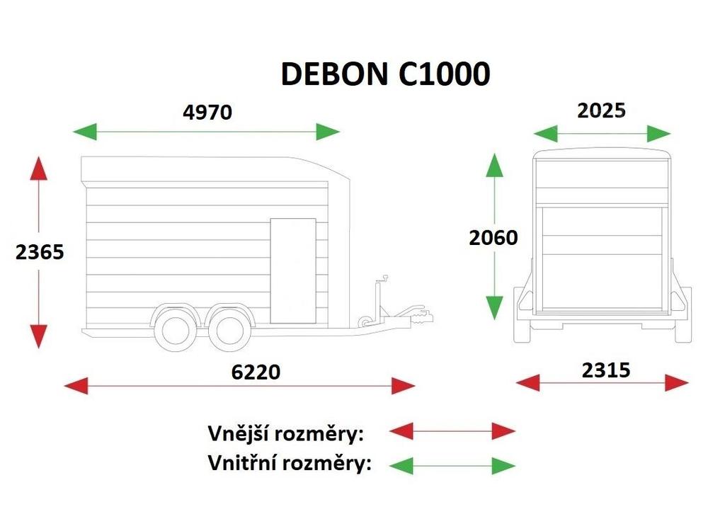 Cheval Liberte  Autopepravnk Debon C1000