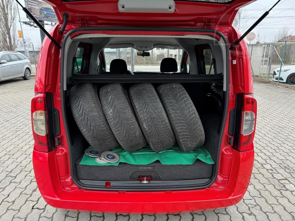 Fiat Qubo 1.4 CNG klima, 2 x alu. kola