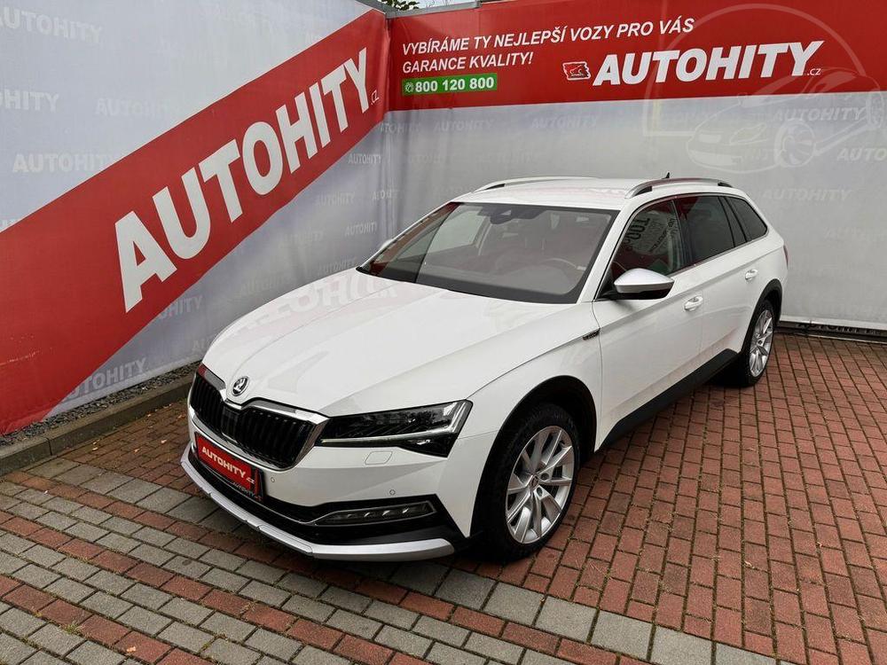 Škoda Superb 2.0 TDi Scout 4x4 DSG, ČR, 1.M