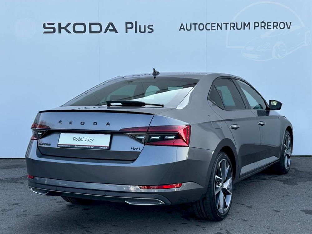 koda Superb 2.0 TDI 147kW SPORTLINE 4x4