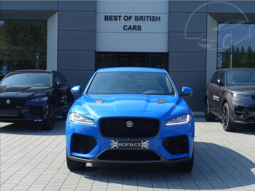 Jaguar F-Pace 5,0 SVR, 550HP,1.Maj,ČR,DPH,