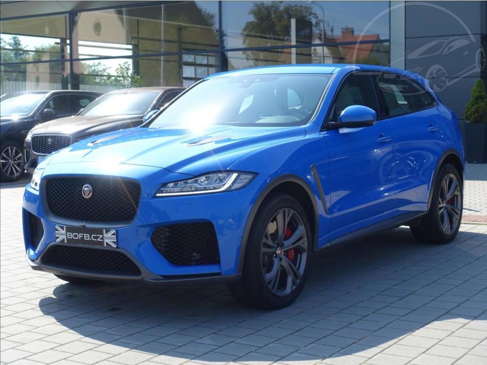 Jaguar F-Pace 5,0 SVR, 550HP,1.Maj,R,DPH,