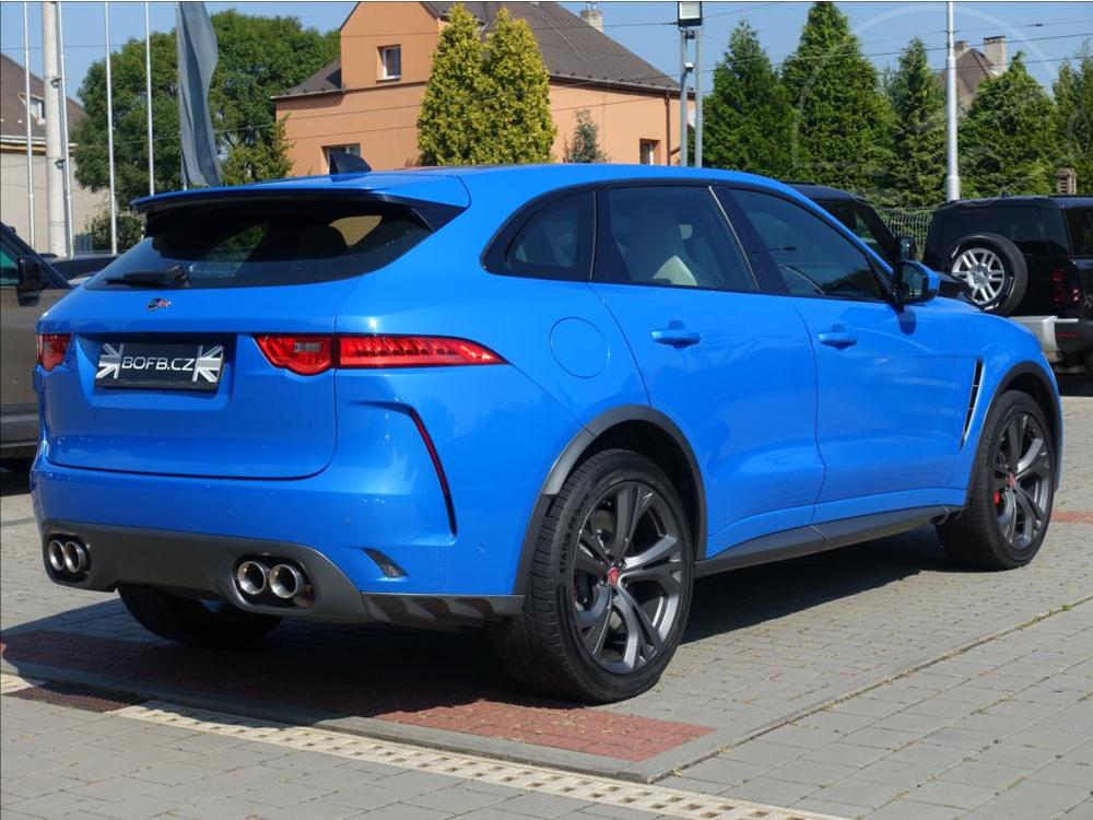 Jaguar F-Pace 5,0 SVR, 550HP,1.Maj,R,DPH,