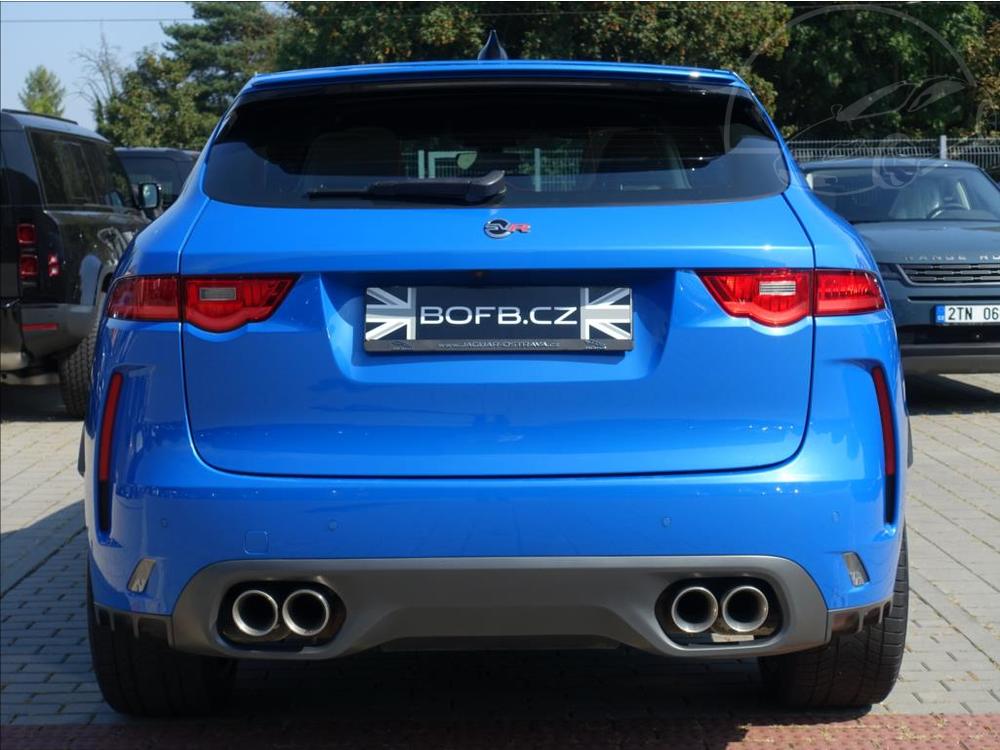 Jaguar F-Pace 5,0 SVR, 550HP,1.Maj,R,DPH,