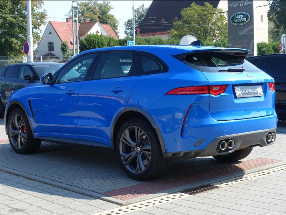 Jaguar F-Pace 5,0 SVR, 550HP,1.Maj,R,DPH,