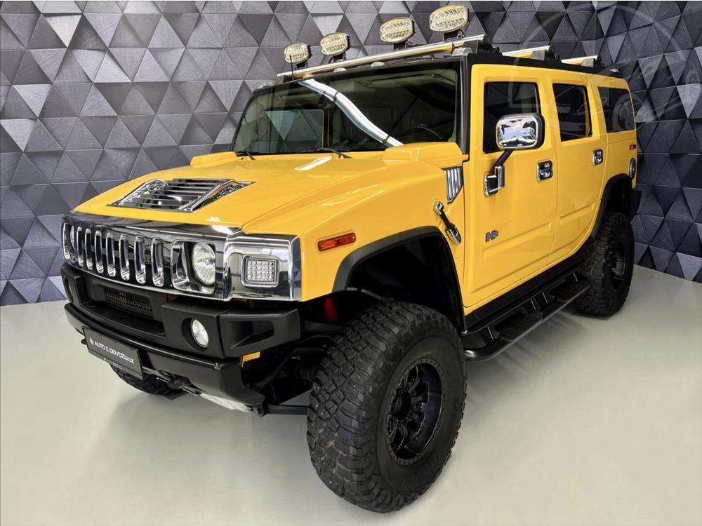 Hummer H2 6,0 LQ4 V8 LUXURY, NAVIGACE, KAMERA, TAŽNÉ