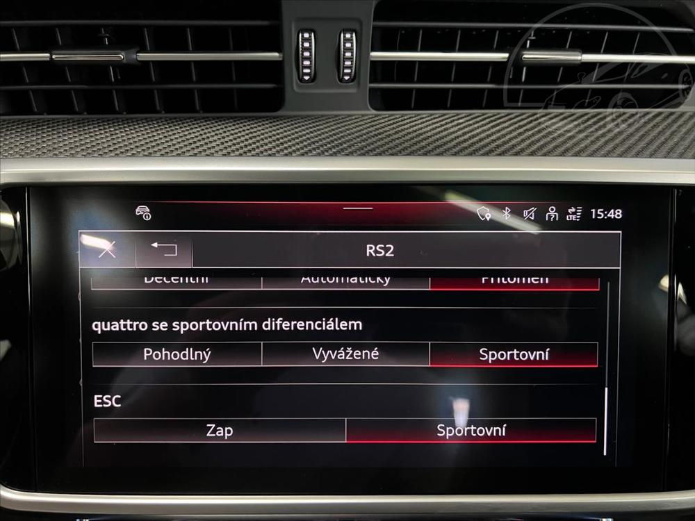 Audi RS7 QUATTRO PERFORMANCE MATRIX, B&O, NEZVISL, BLACK