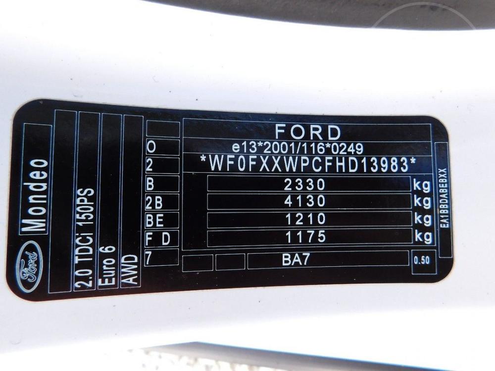 Ford Mondeo 2,0ECOBLUE,110kW,AWD,CZ,1MAJ,D