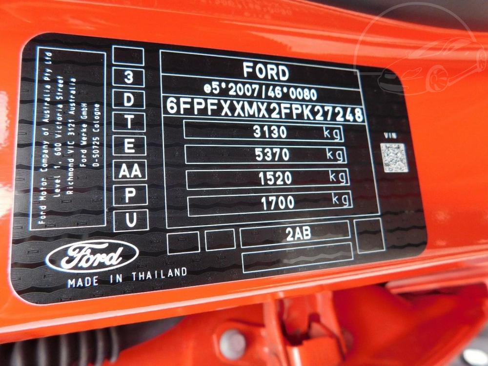 Ford Ranger 3,0ECOBOOST V6,215KW, SERVIS,1