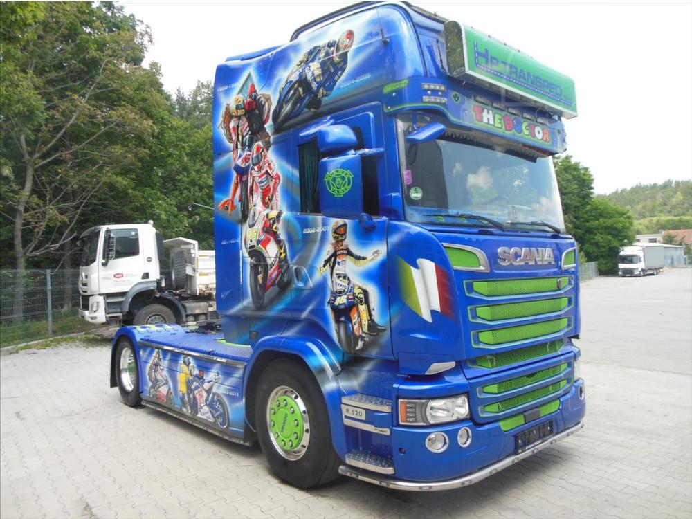 Scania  R520, V8, TOP STAV!!