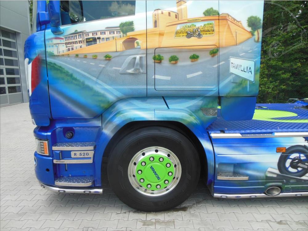 Scania  R520, V8, TOP STAV!!