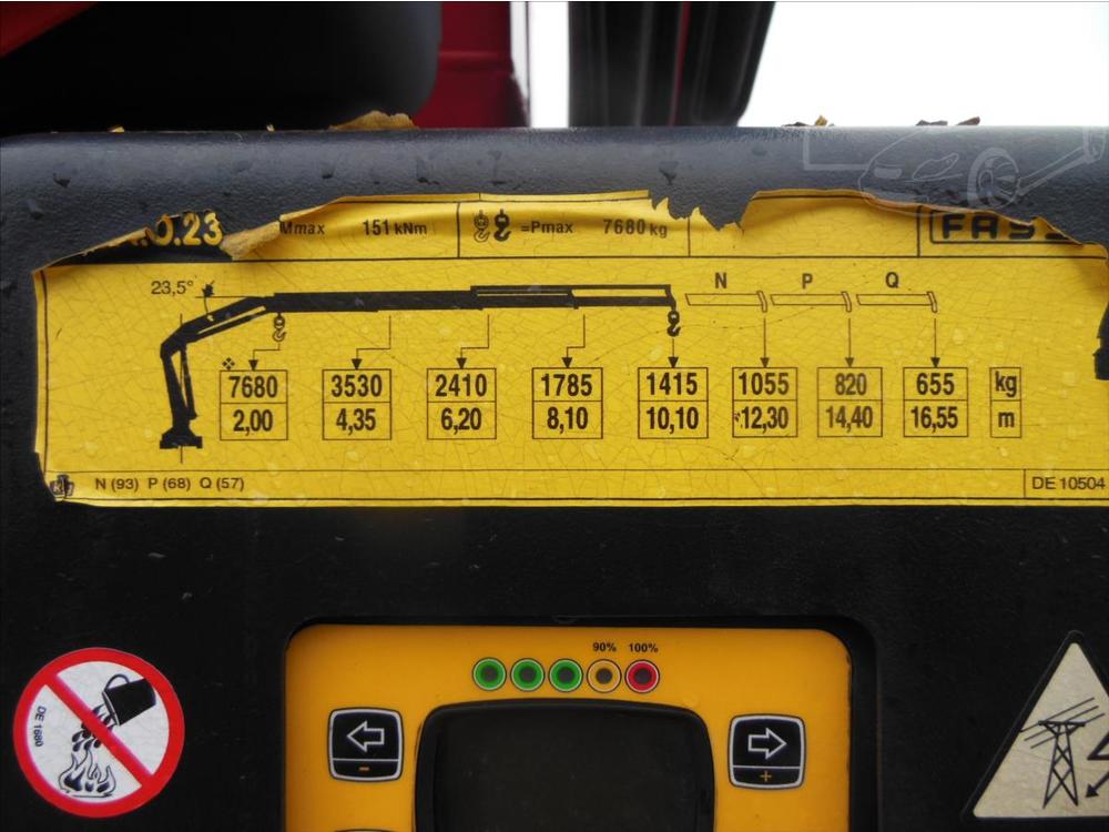 Renault  T480 6x2 FASSI 175