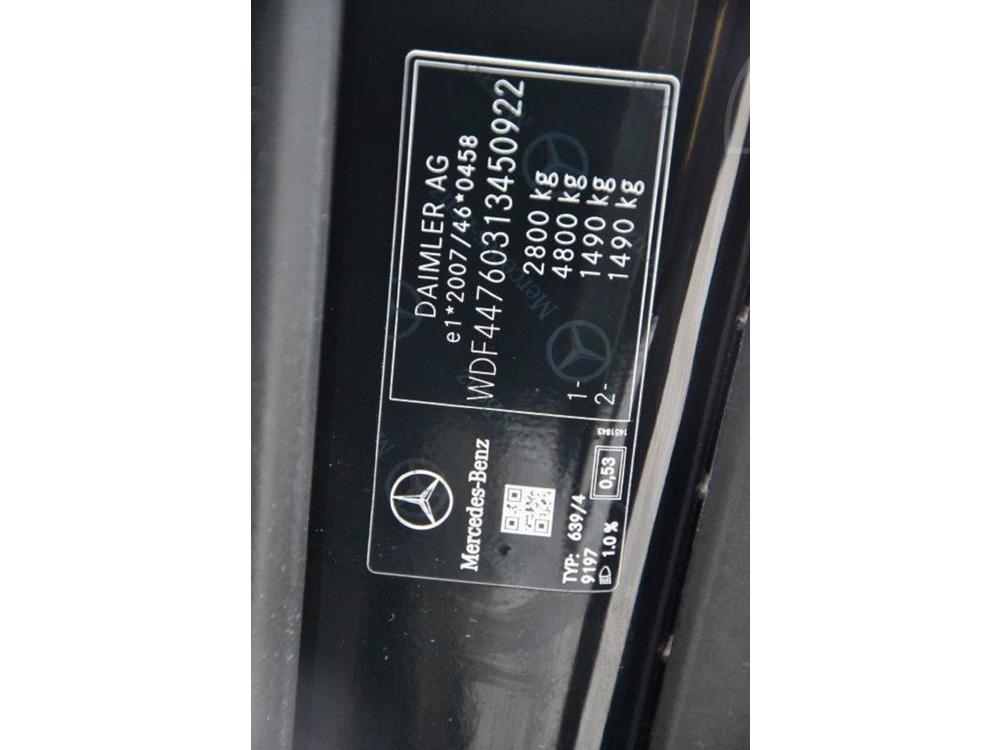 Mercedes-Benz Vito 7G automat najeto 25 t. km