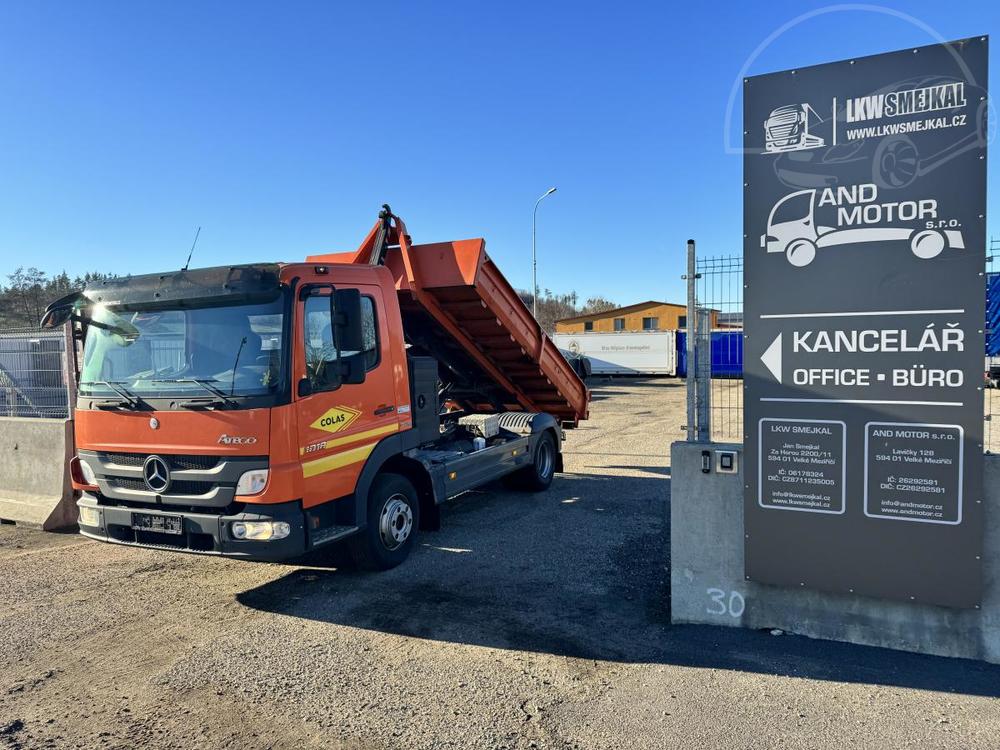 Mercedes-Benz Atego 1018 L nosič CTS 5038