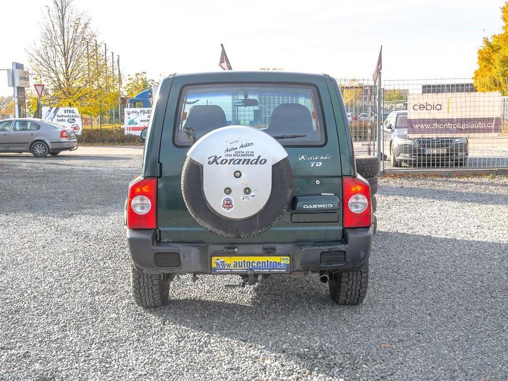 SsangYong Korando 2.9TD 88KW 4x4  2x KOLA