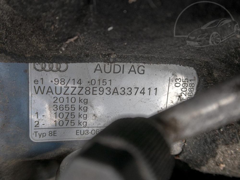 Audi A4 9/03 1.9TDI 96KW  2x KOLA