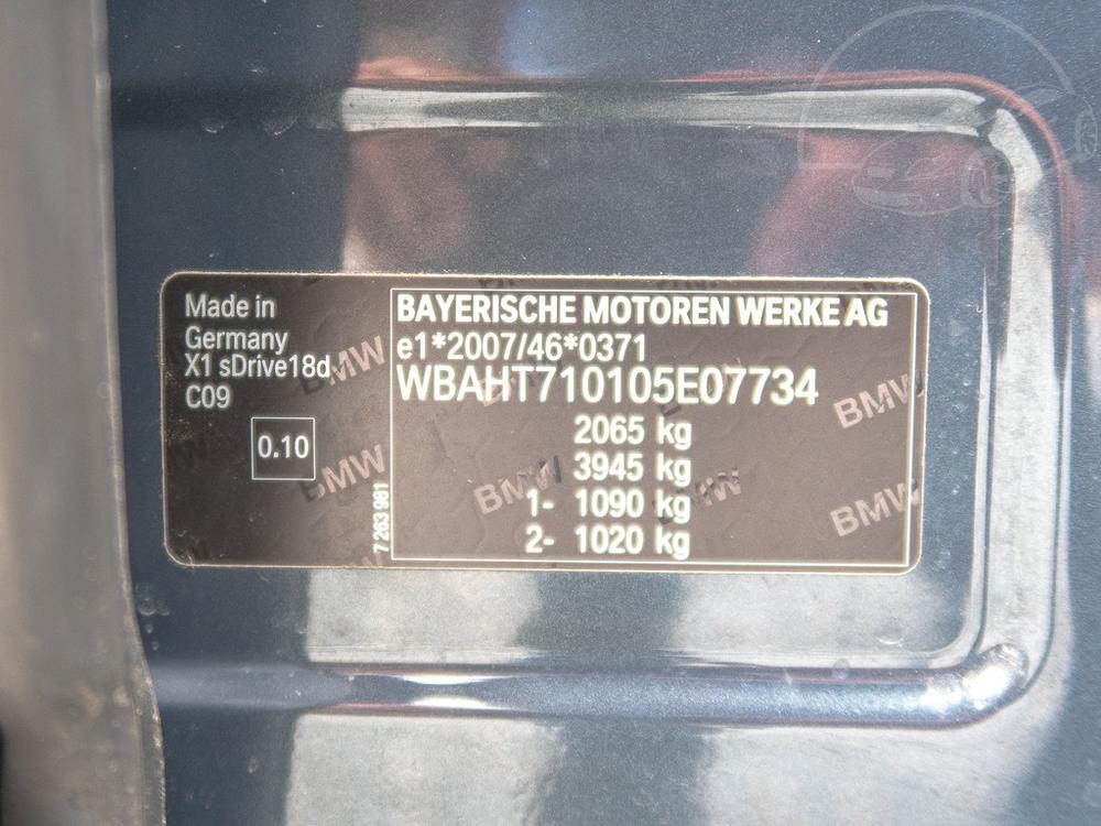 BMW X1 11/15 2.0D 110KW mat  NAVI