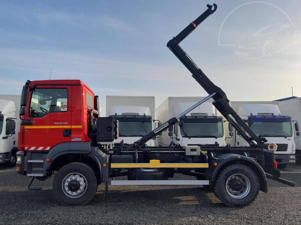 MAN TGM 18.280 4x4 KONTEJNER