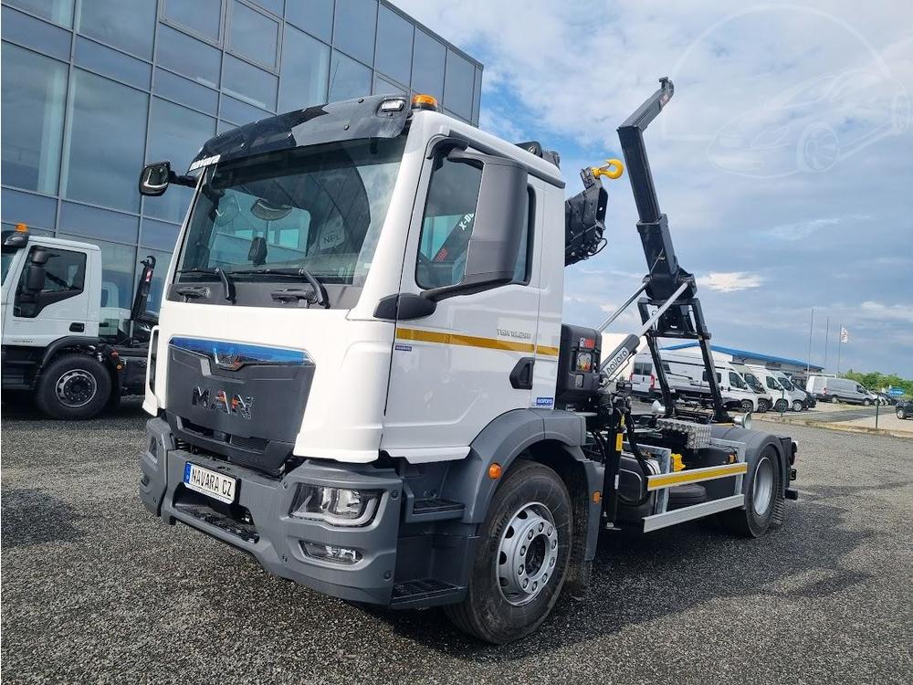 Prodm MAN 18.290 HIAB 158+KONTEJNER