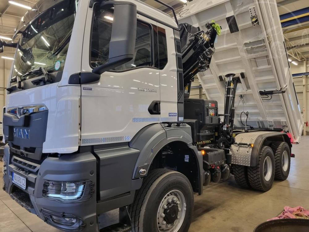 MAN TGS 33.520 6x6 HIAB+SKLP