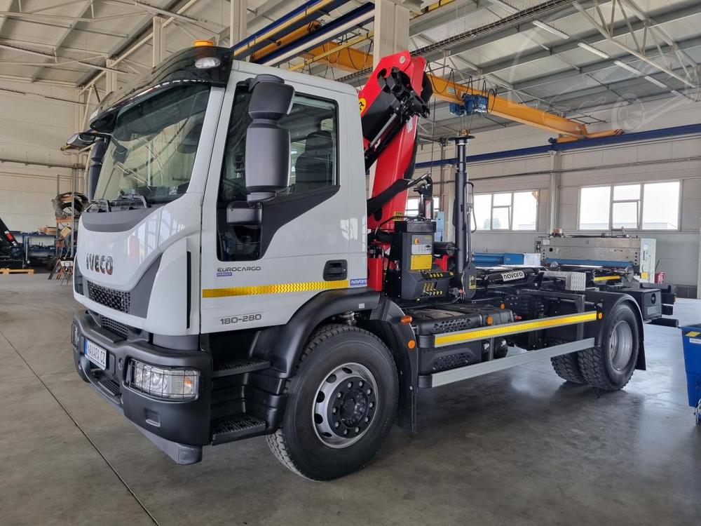 Iveco 180 E28 PALFINGER+KONTEJNER