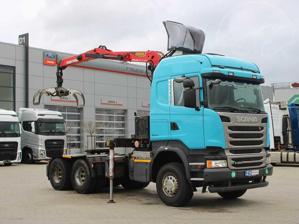 Scania  R490, 6X4, EURO 6, DVOUOKRUHOV