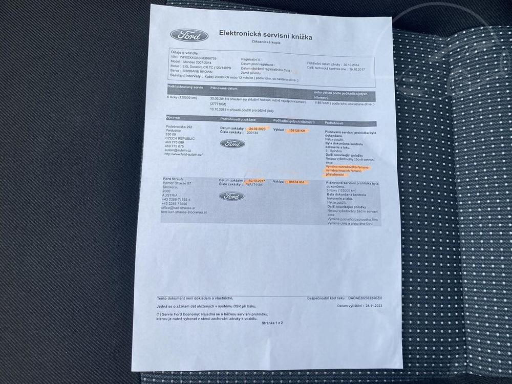 Ford S-Max 2.2TDCi Xenony Navi Alcantara