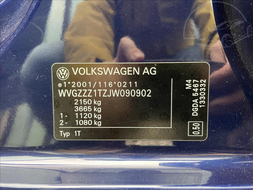 Volkswagen Touran 1.6 TDi D.Klima*Navi*Vyh. Sed