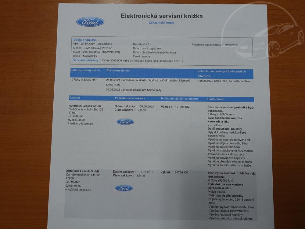 Ford Galaxy 2.0 TDCi Titanium