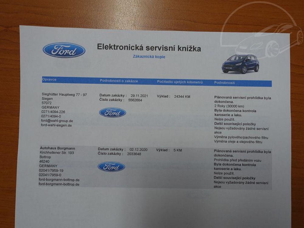 Ford S-Max 110 kW, MANUL, KAMERA