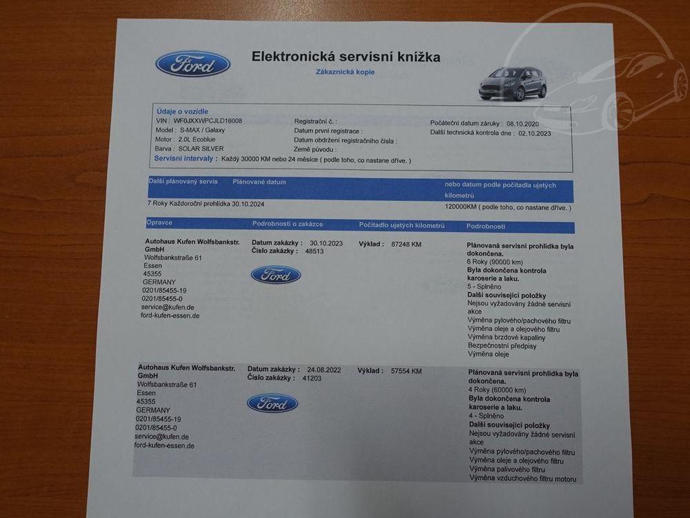 Ford S-Max 2.0 EcoBlue Titanium 140kW