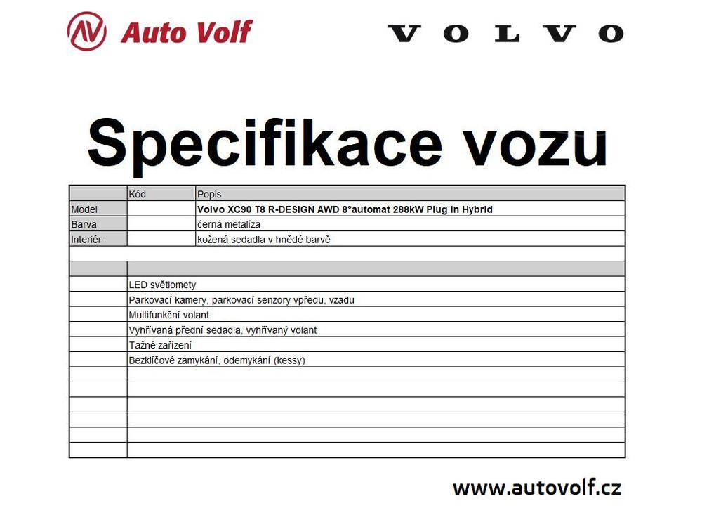 Volvo XC90 R-DESIGN T8 AWD 288kW
