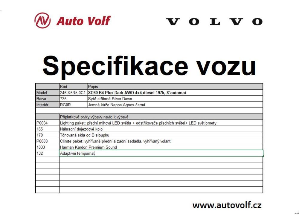 Volvo XC60 PLUS DARK B4 AWD 145kW
