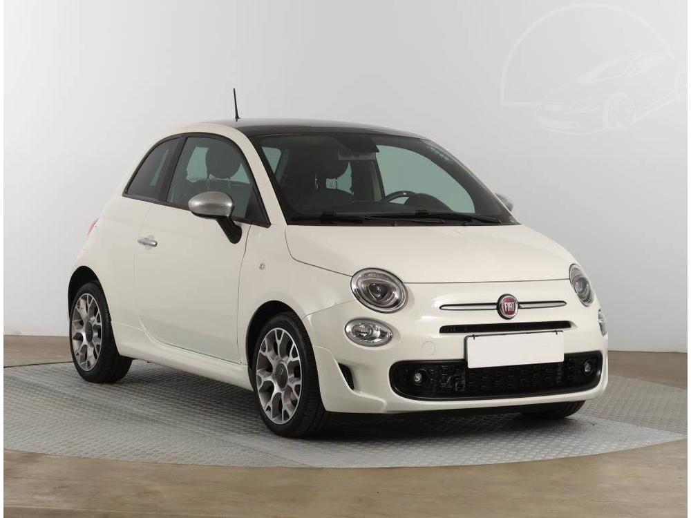 Prodm Fiat 500 0.9 TwinAir, Serv.kniha, Ke