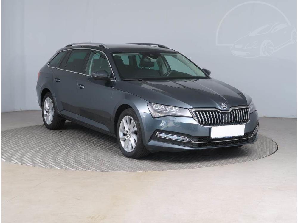 Škoda Superb 2.0 TDI, Style, Automat, Kůže