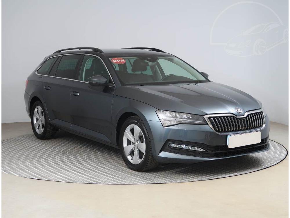 Škoda Superb 2.0 TDI, Style, Automat, Kůže