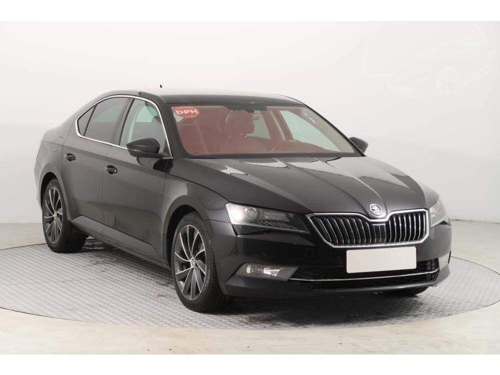 Škoda Superb 2.0 TDI, ČR,2.maj, Kůže, Navi