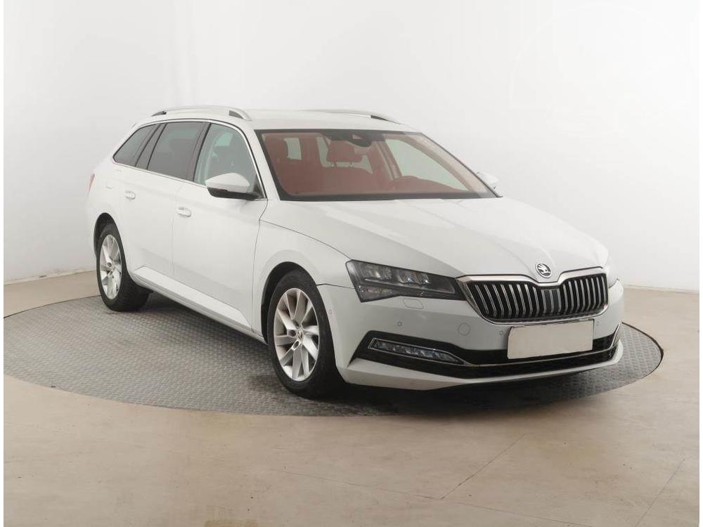 Škoda Superb 1.6 TDI, Style, Automat, Kůže