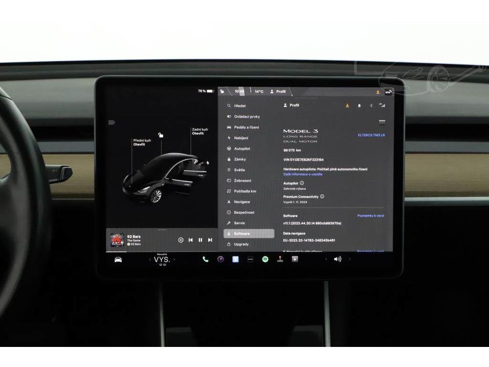 Tesla Model 3 Long Range 4WD 76kWh, SoH 89%