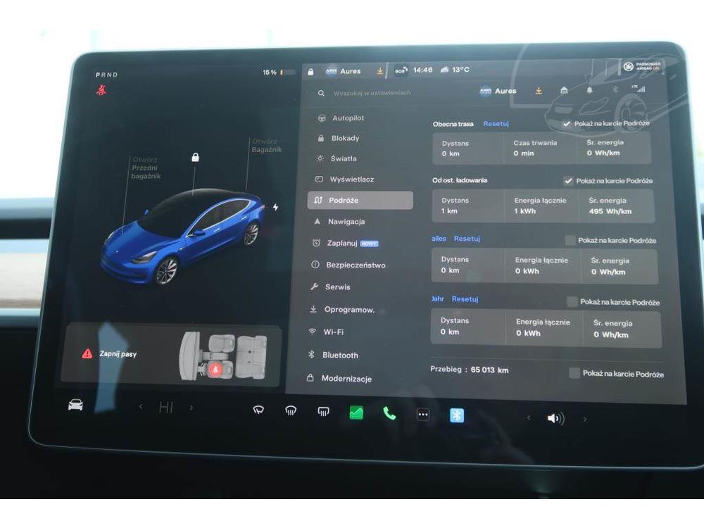 Tesla Model 3 Performance 73kWh, SoH 87%