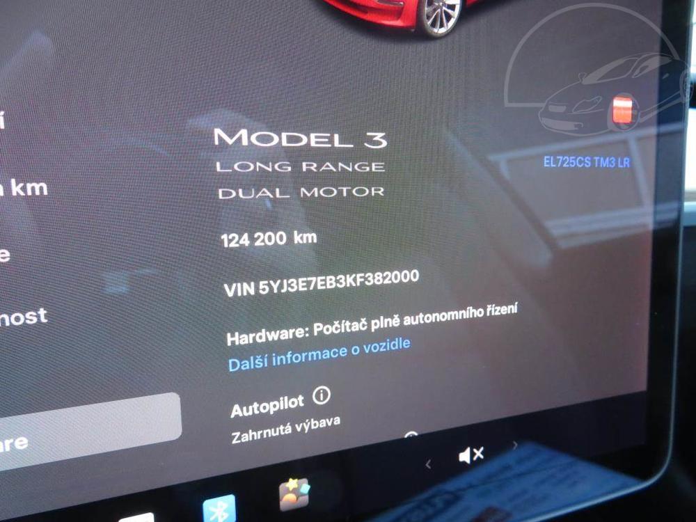 Tesla Model 3 Long Range 4WD 76kWh, SoH 88%