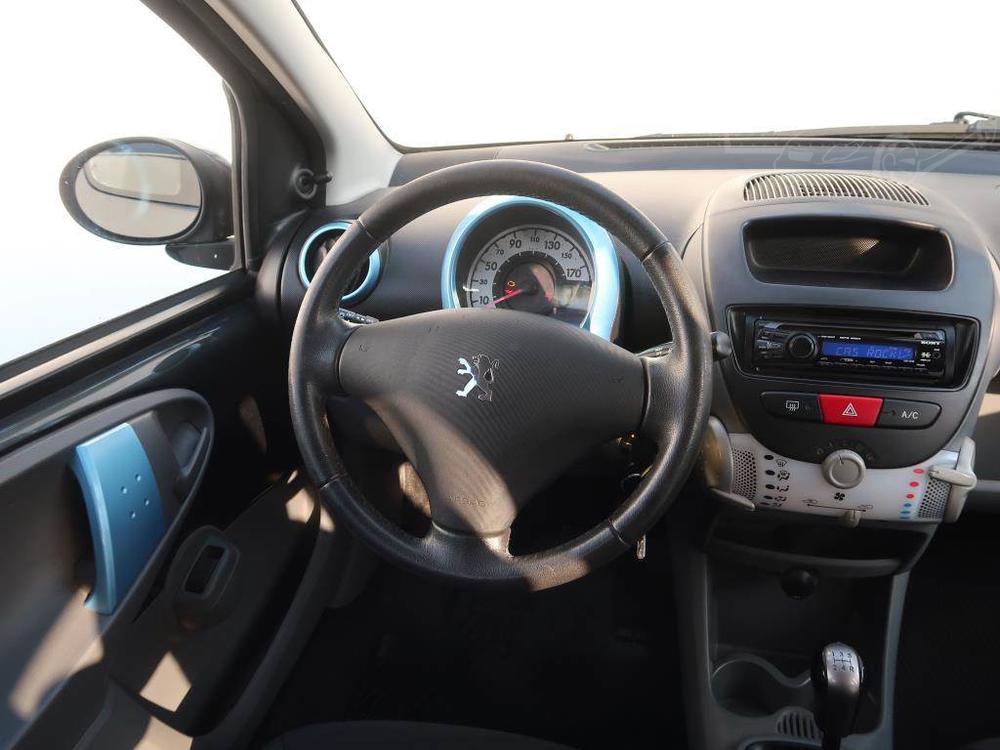 Peugeot 107 1.0, v provozu, Klima