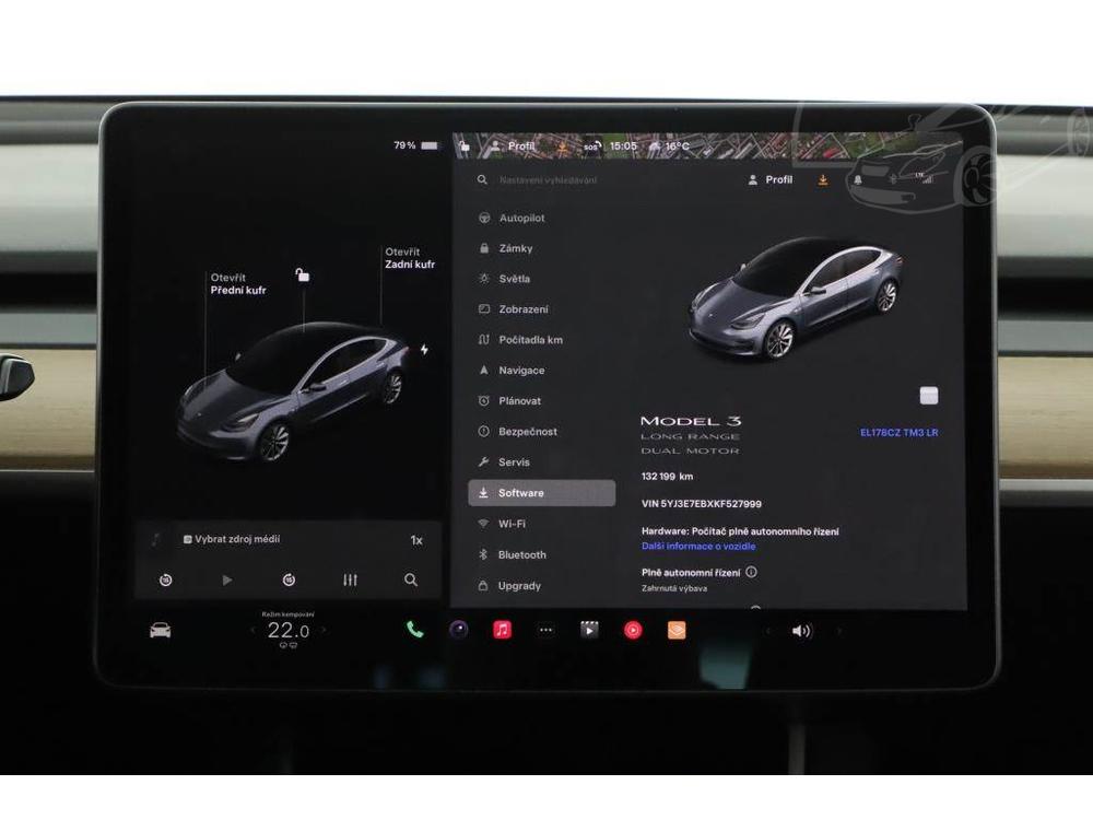 Tesla Model 3 Long Range 4WD 76kWh, SoH 86%