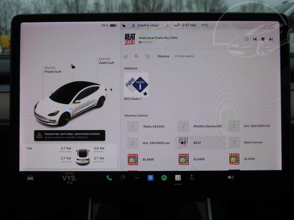 Tesla Model 3 Long Range 4WD 73kWh, SoH 91%