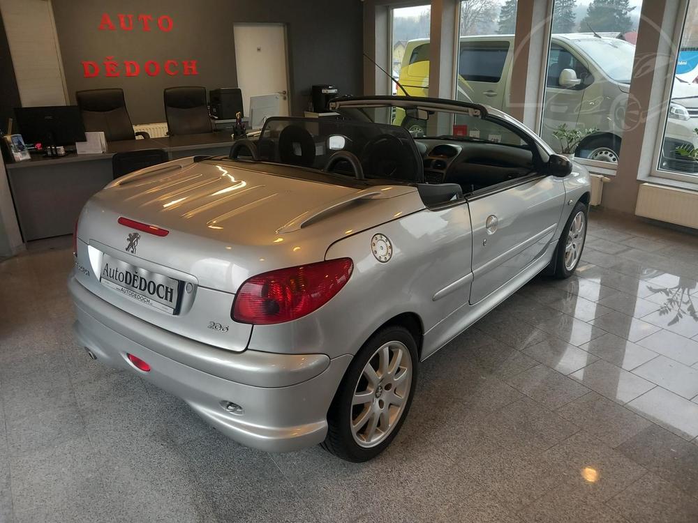 Peugeot 206 CC 1,6i CABRIO SERVISKA KLIMA