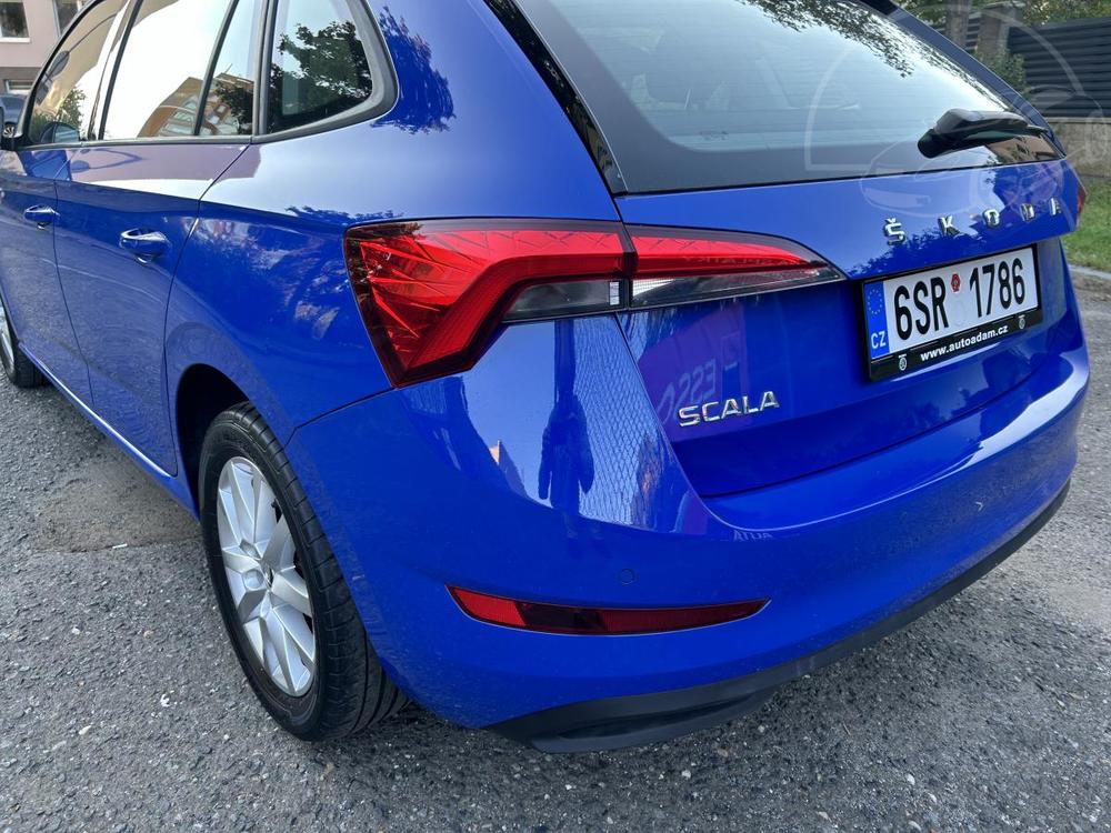 koda Scala 1,0TSi 85kW 1.majitel