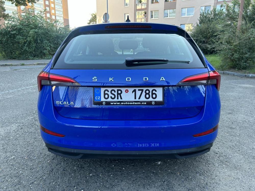 koda Scala 1,0TSi 85kW 1.majitel