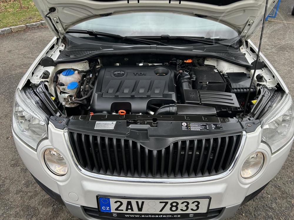 koda Yeti 2,0TDi 4x4 81kW 1.majitel