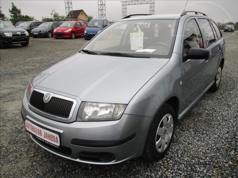 koda Fabia 1,4 16V,klima,serv.kniha,