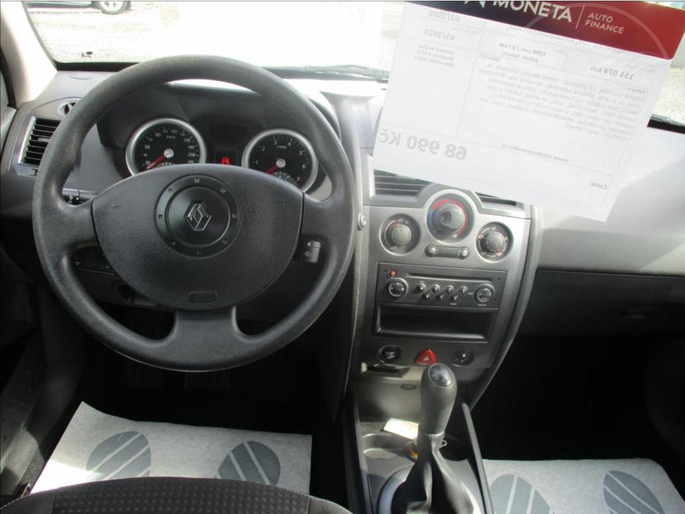 Renault Megane 1,6 16V, klimatizace,serviska,